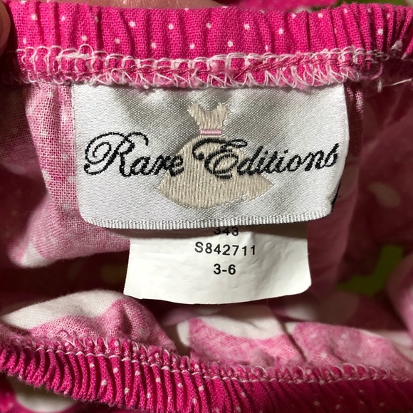 💐Polka Dot dress with Bloomers/Diaper Cover - Picture 2 of 3